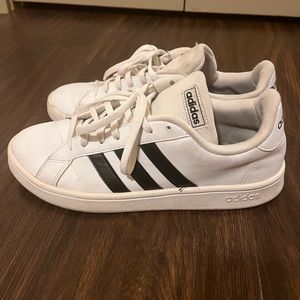 Womens white adidas sneakers